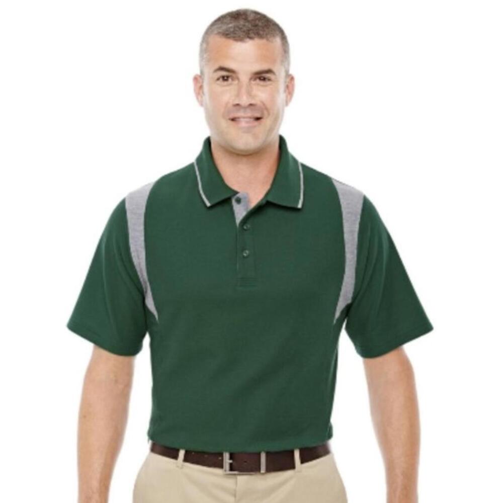 Devon and Jones Mens Sporty Green Active Golf‎ Polo Shirt